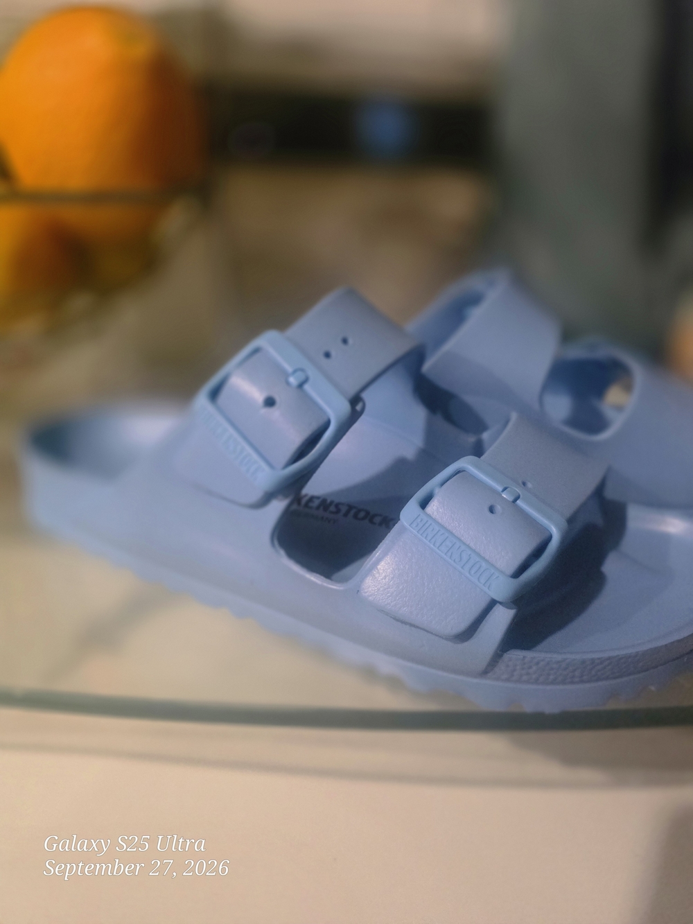 Birkenstock Arizona EVA Sandals - Light Blue